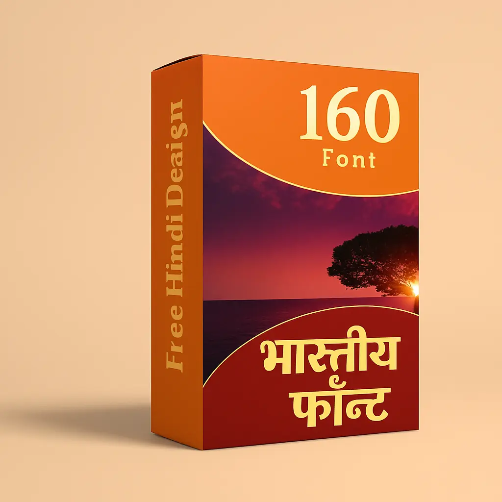 Free Bhartiya Hindi Font Pack – 50+ Stylish Hindi Fonts Download